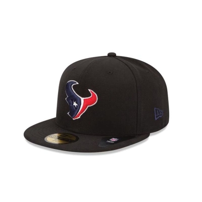 Houston Texans Gorra | New Era NFL 59fifty Fitted Cap Mexico - Negros